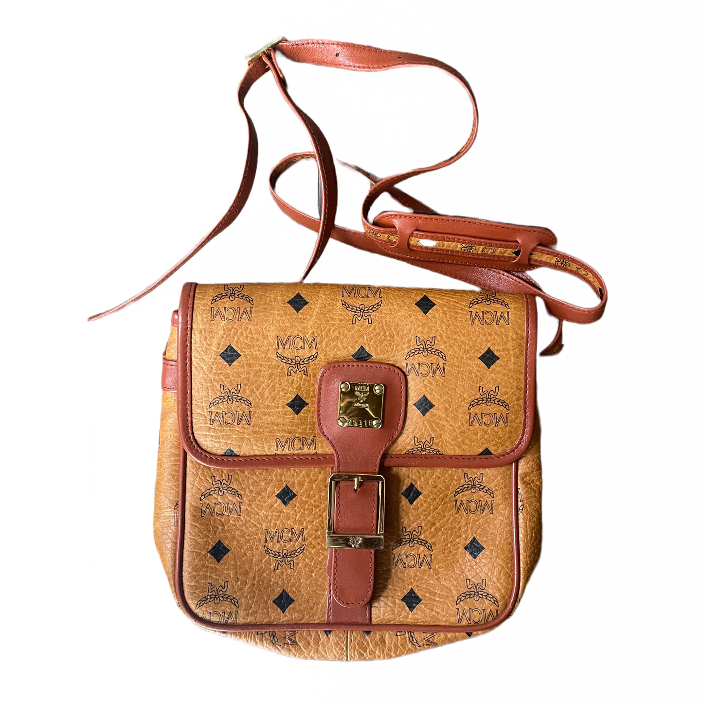MCM Visetos Crossbody Bag