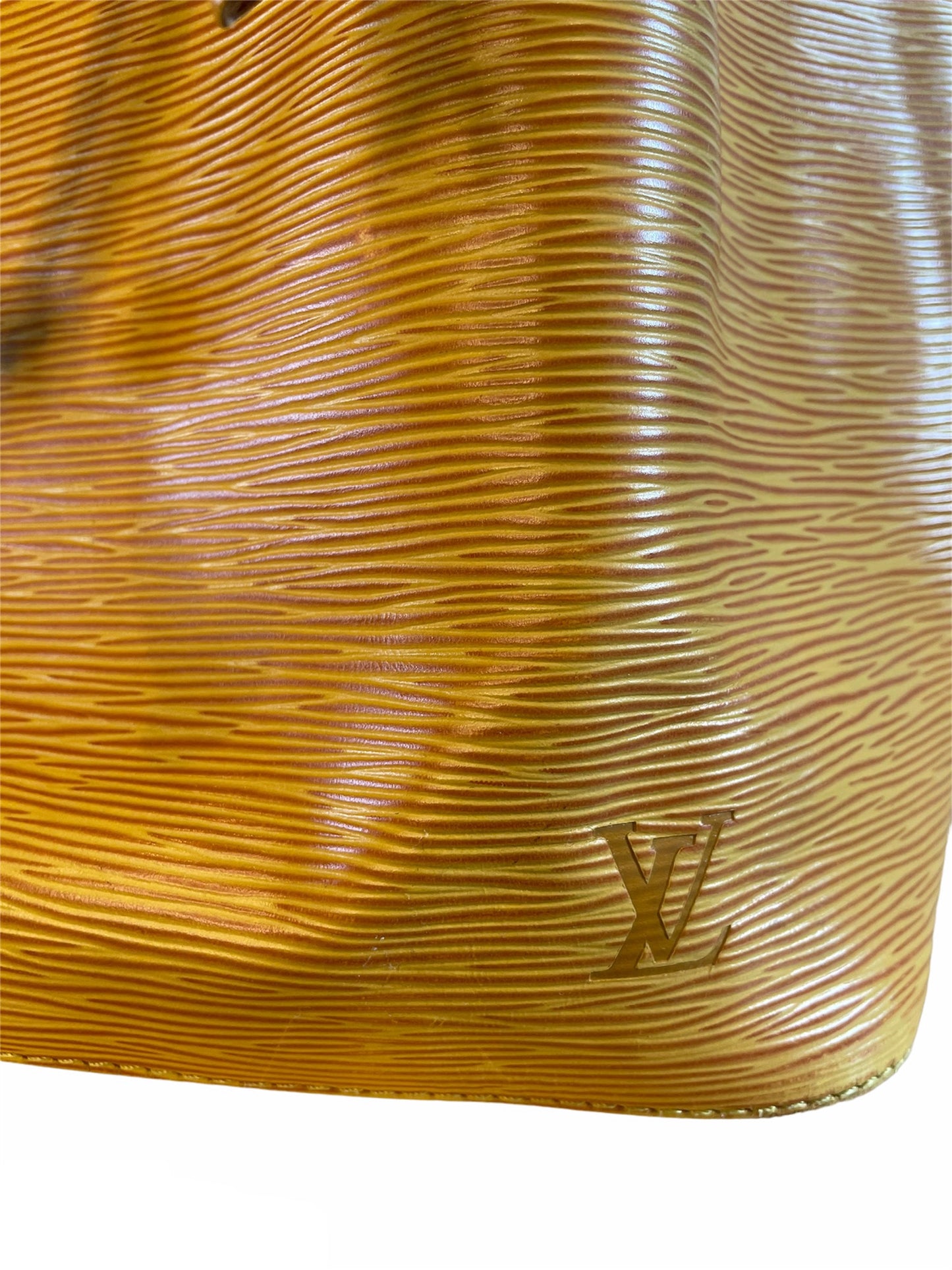 Louis Vuitton Yellow Epi Leather Noe PM Bucket Bag