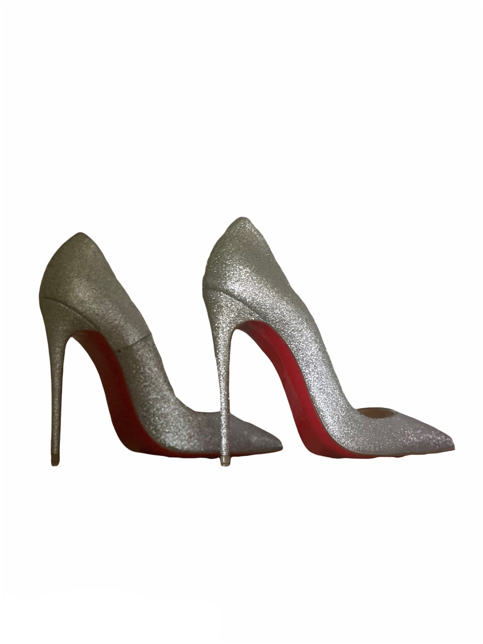 Christian Louboutin metallic ombré heels