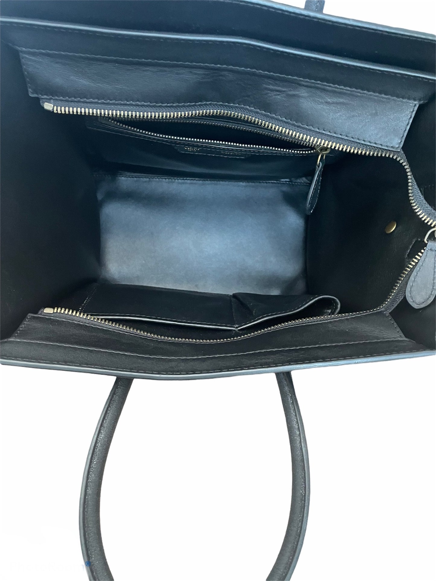 Celine mini luggage tote