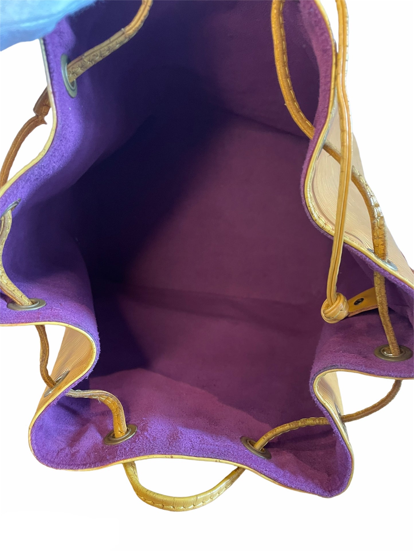 Louis Vuitton Yellow Epi Leather Noe PM Bucket Bag