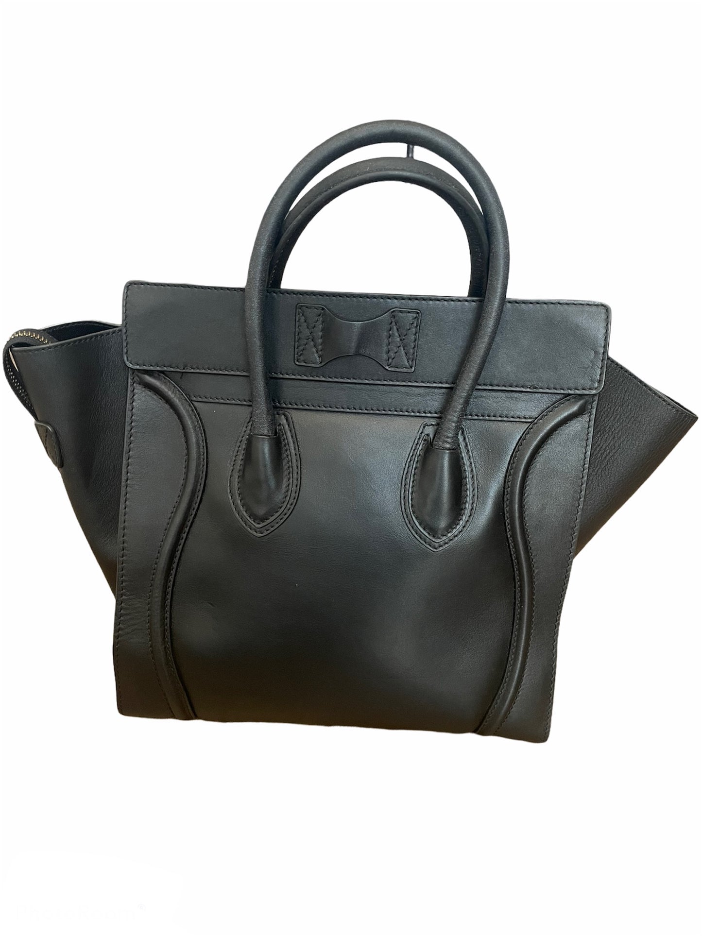 Celine mini luggage tote