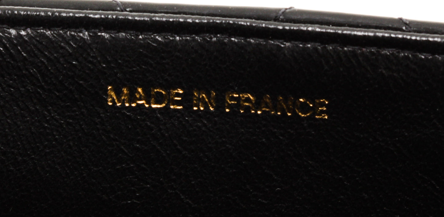 Chanel patent jumbo flapbag