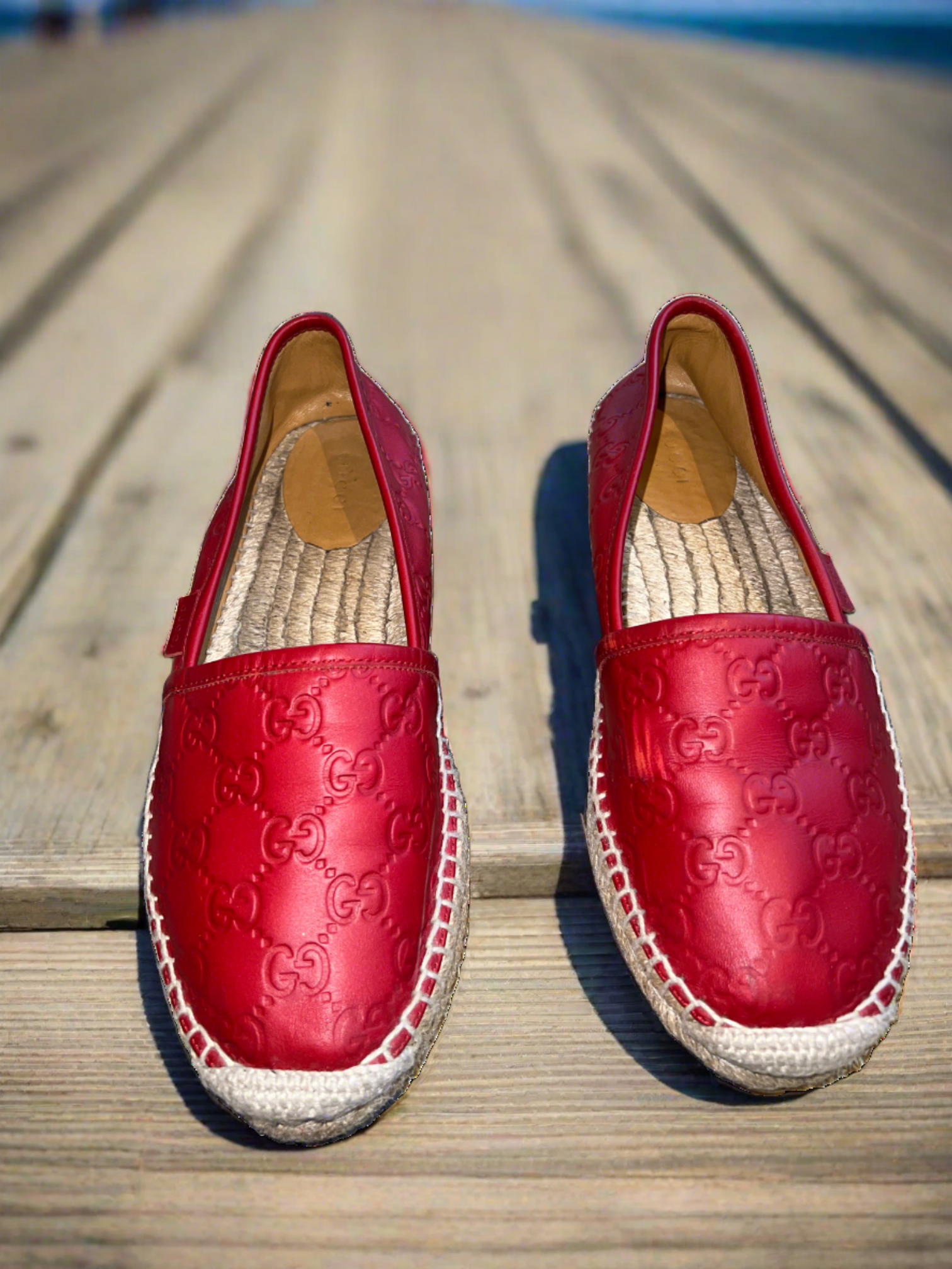 Gucci Espadrilles Shop with Stevi