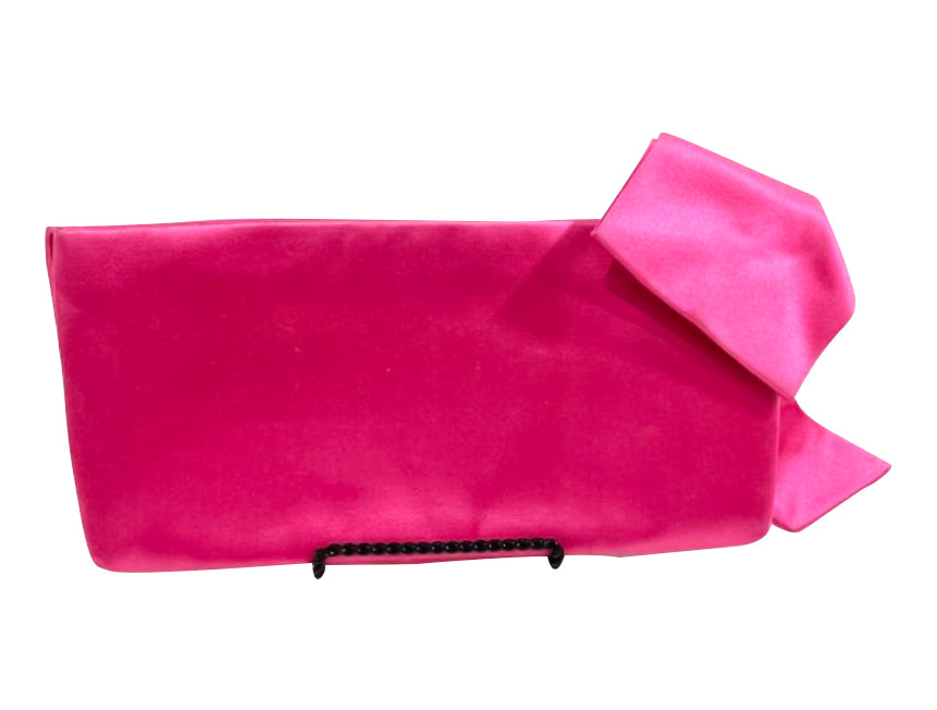Valentino Satin pink clutch