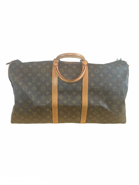 Louis Vuitton Monogram Keepall Travel Duffel Bag Size 55 – Jewelsunderthesea