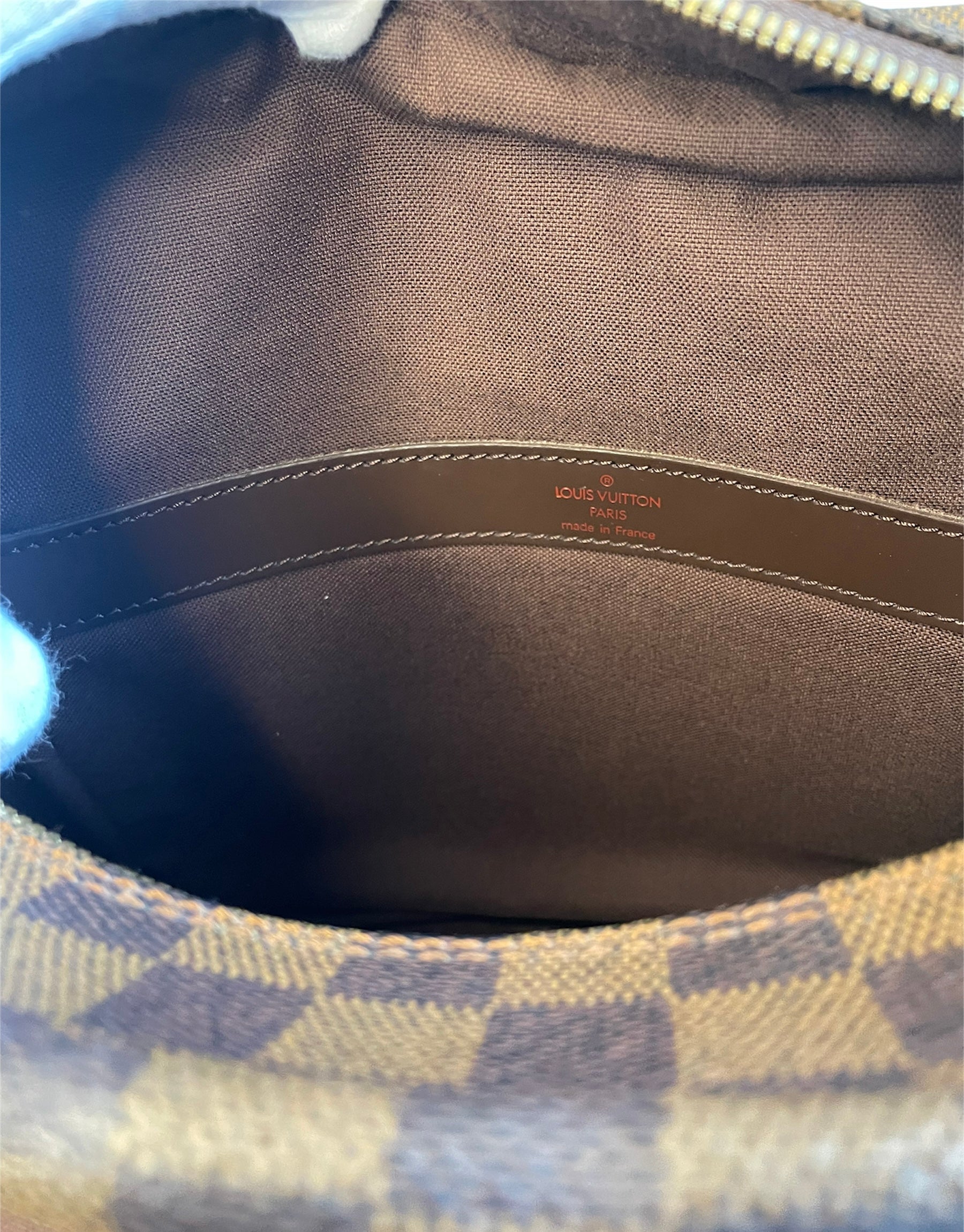 Louis Vuitton Naviglio messenger bag Brown Cloth ref.39918 - Joli Closet